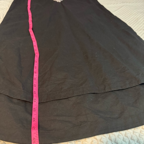 Banana Republic Black Dress with White Embroidery | Very Good Condition - Picture 7 of 8